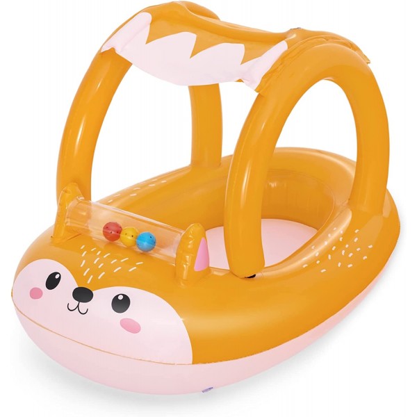 Bestway Friendly Fox Inflatable Baby Boat with Sunshade - 34168
