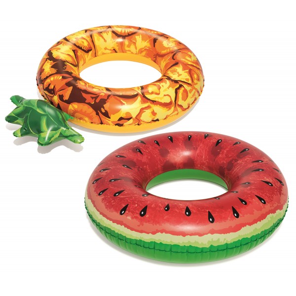 Bestway Summer Fruit Swim Ring, Assorted - 36121