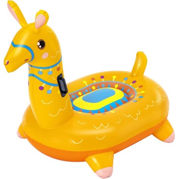 Bestway Inflatable Llama Kiddie Pool Float Ride On, 1.29m x 1.10m - 41434
