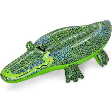 Bestway Buddy Croc Kids Float Ride-On Pool, 1.48m x 67cm x 29cm - 41477
