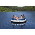 Bestway Lazy Dayz Island Inflatable Boat 2.56m X 2.56m - 43536