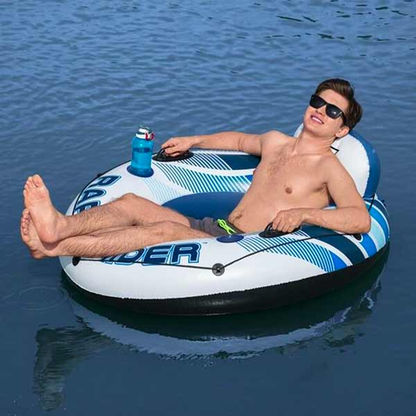 Bestway The Rapid Rider Inflatable Pool Lounger, 1.35m - 43116