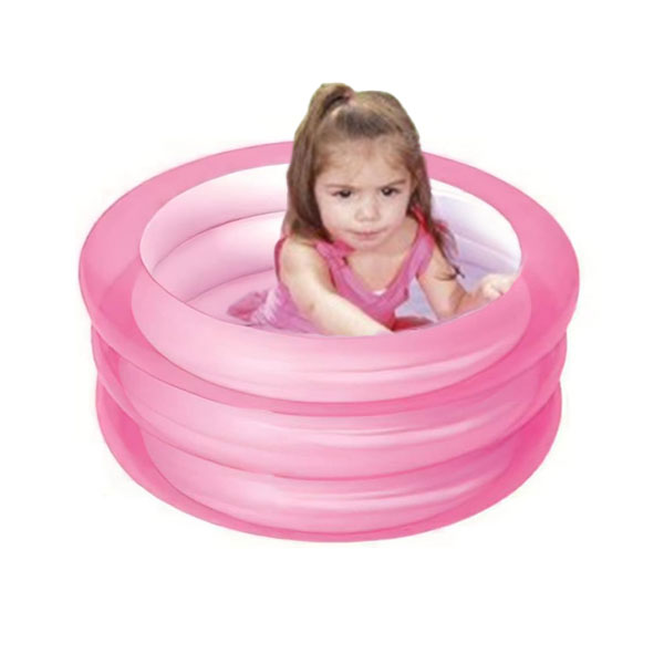 BESTWAY 70cm x H30cm Wading Kiddie Pool, Pink -  51033-P