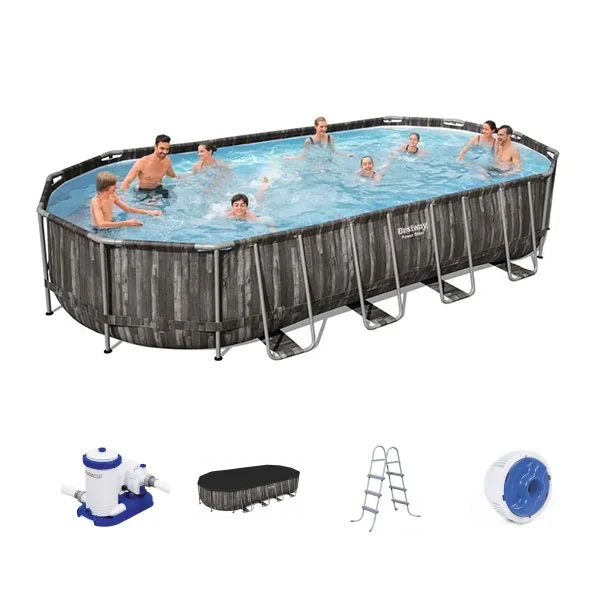 Bestway Oval Pool Set 7.32m x 3.66m x 1.22m - 5611T