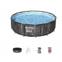 Bestway Steel Pro Max Round Pool, 4.27m x 1.07m - 5614Z