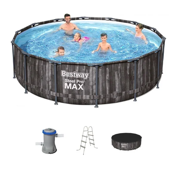 Bestway Steel Pro Max Round Pool, 4.27m x 1.07m - 5614Z