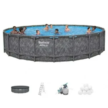 Bestway Round Pool Set 6.71m x 1.32m - 561JZ Bestway Round Pool Set 6.71m x 1.32m - 561JZ