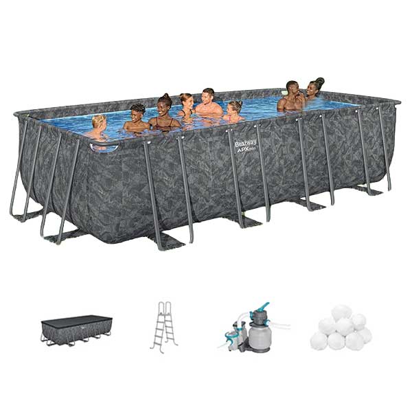 Bestway Rectangular Pool Set 5.49m x 2.74m x 1.32m - 561KA
