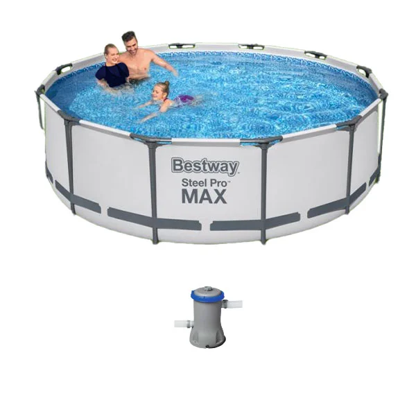 BESTWAY Steel Pro MAX Pool Set, 3.66m x 1.00m - 56260