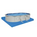 BESTWAY Hydrium Oval Pool Set, 6.10 m x 3.60 m x 1.20 m - 56369