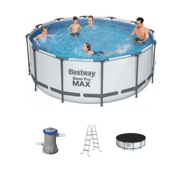 Bestway Steel Pro MAX Pool Set, 3.66 m x 1.22m - 56420 Bestway Steel Pro MAX Pool Set, 3.66 m x 1.22m - 56420