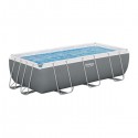 BESTWAY Power Steel Rectangular Swimming Pool, 4.04 x 2.01 x 1m - 56441
