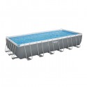BESTWAY Power Steel Rectangular Pool Set, 7.32 m x 3.66 m x 1.32 m - 56475