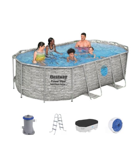 BESTWAY Oval Pool Se...