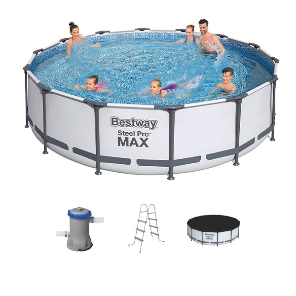 BESTWAY Steel Pro Max Round Pool, 4.27 m x 1.07 m - 56950