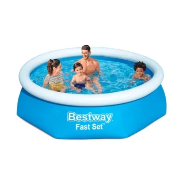 Bestway Fast Set Round Inflatable Pool 2.44m x 61cm - 57448 Bestway Fast Set Round Inflatable Pool 2.44m x 61cm - 57448