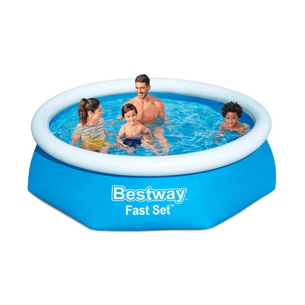 Bestway Fast Set Round Inflatable Pool 2.44m x 61cm - 57448