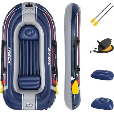 Bestway Hydro-Force Treck X2 Inflatable Rubber Boat 2.55m x 1.27m - 61068