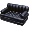 Bestway Multi-Max 5-in-1 Air Couch Sofa with Sidewinder AC Air Pump, 1.88M X 1.52M X 64CM - 75056