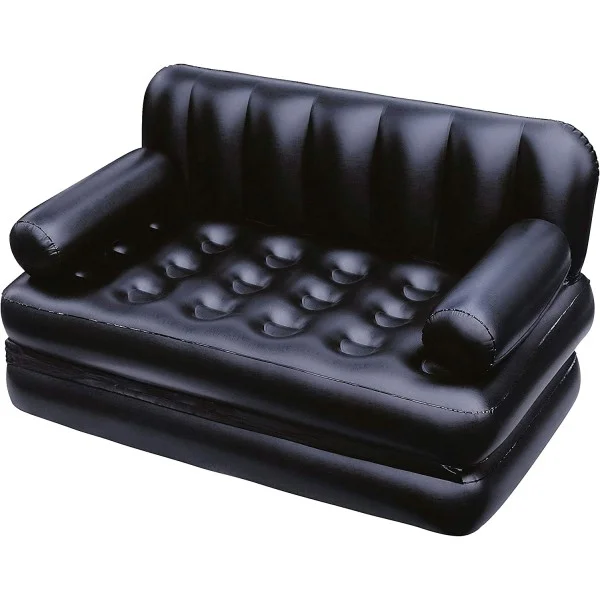 Bestway Multi-Max 5-in-1 Air Couch Sofa with Sidewinder AC Air Pump, 1.88M X 1.52M X 64CM - 75056