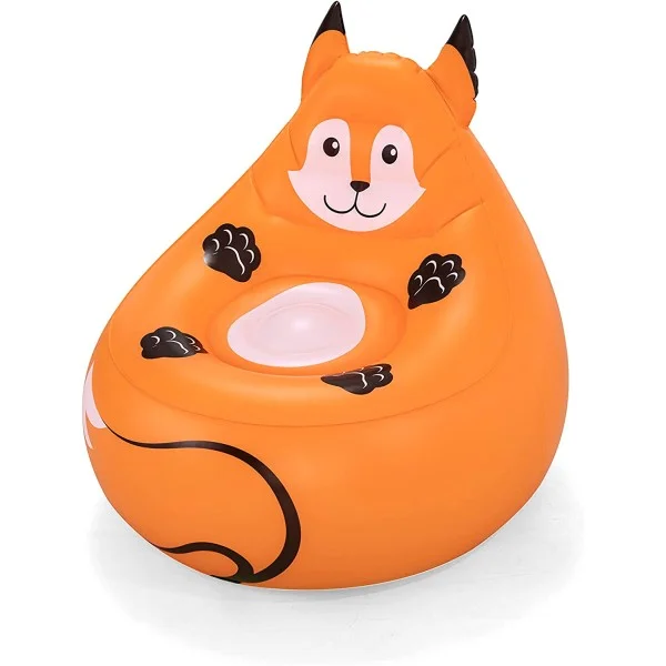 Bestway Cozy Critters Inflatable Armchair, Fox - 75116-03