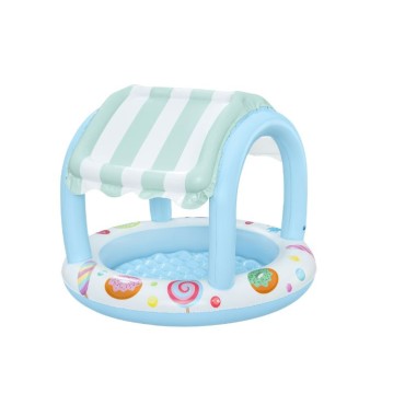 Bestway Sweet Shoppe Inflatable Shaded Kiddie Pool 1.04m x 84cm - 52638