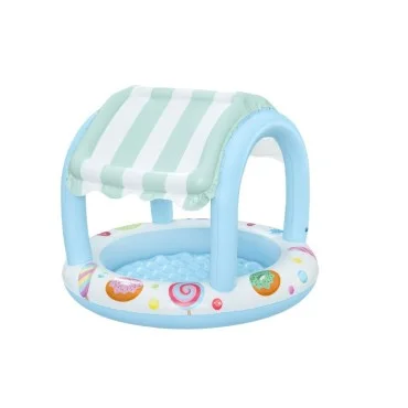 Bestway Sweet Shoppe Inflatable Shaded Kiddie Pool 1.04m x 84cm - 52638