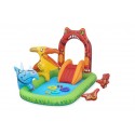 Bestway Jurassic Splash Kids Inflatable Water Play Center and Pool 2.41 m x 1.40 m x 1.37 m - 53160