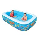 Bestway Happy Flora Kids Pool 2.29m X 1.52m X 56cm - 54120