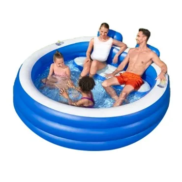 Bestway Splash Paradise Family Pool 2.31m X 2.19m X 79cm - 54422 Bestway Splash Paradise Family Pool 2.31m X 2.19m X 79cm - 54422