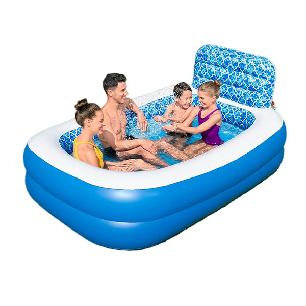 Bestway Waterfall Oasis Inflatable Sprinkler Family Pool 2.29 m x 1.52 m x 96 cm - 54451