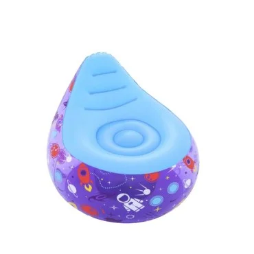 Bestway Astro Glow LED Kids Inflatable Air Chair, 72cm x 72cm x 64cm- 75122 Bestway Astro Glow LED Kids Inflatable Air Chair, 72cm x 72cm x 64cm- 75122