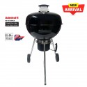 Admiral Charcoal Grill, Fire Bowl Size: 22 x 50cm - AD-CG-2250LX