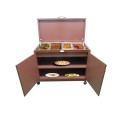 English Buffet Food Warmer Trolley - 4dish - EB-FWT-168-DL-C-FL