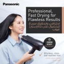 Panasonic 2500W ,6 Airflow Settings, Ionic Hair Dryer with Diffuser, Black - EH-NE86-K685