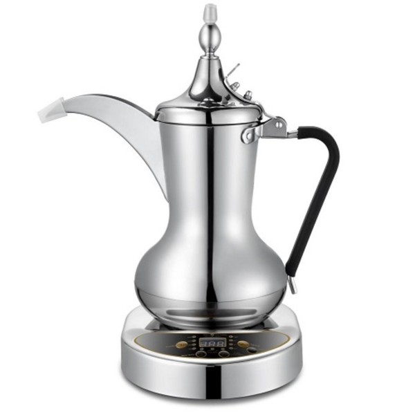 Orca 1000Watts, Dallah Arabian Coffee Maker, Silver - FT-AL-168