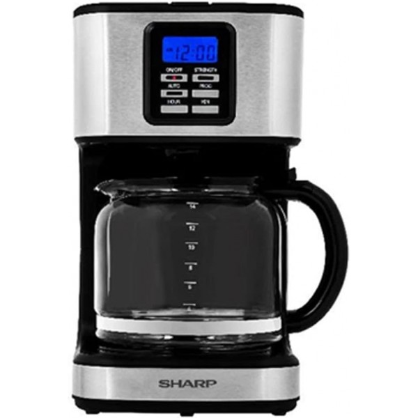 Sharp 950Watts, 1.8Liter Auto-Shut Coffee Maker - HM-DX41-S3