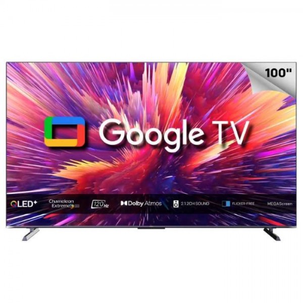 Skyworth 100-inch QLED UHD-4K Android Smart TV - LED-100SUF958P
