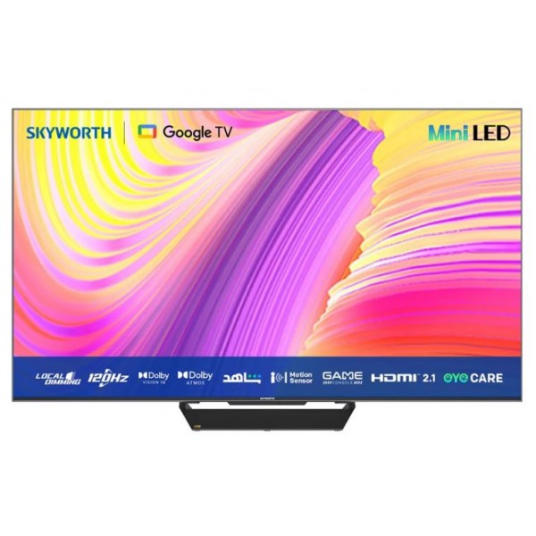 Skyworth 65-inch Mini LED UHD-4K Android TV - LED-65SUF9660