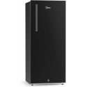 Midea 268 Litres, 9.5 Cft, Single Door Refrigerator, Jazz Black - MDRD268FGE28