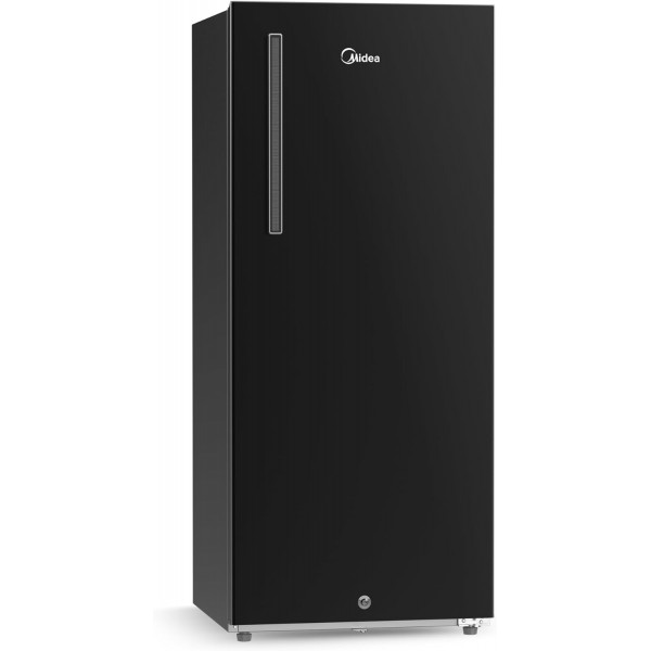 Midea 268 Litres, 9.5 Cft, Single Door Refrigerator, Jazz Black - MDRD268FGE28