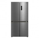 Midea Side by Side 4 Door Invertor Refrigerator, 632 Litres, 14.9 CFT, Silver - MDRF632FIG46D