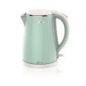 Midea 2200Watts, 1.7 Liters Plastic Kettle with Pop Up Lid, Green - MK-HJ1705G