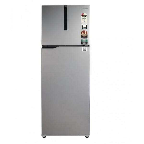 Panasonic, 338 Liters Capacity, Top Mount Refrigerator, Silver - NR-TG353BUSG