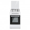 Orca 4 Burner, 50x50 cm Gas Cooker, White - OR-5050ODW