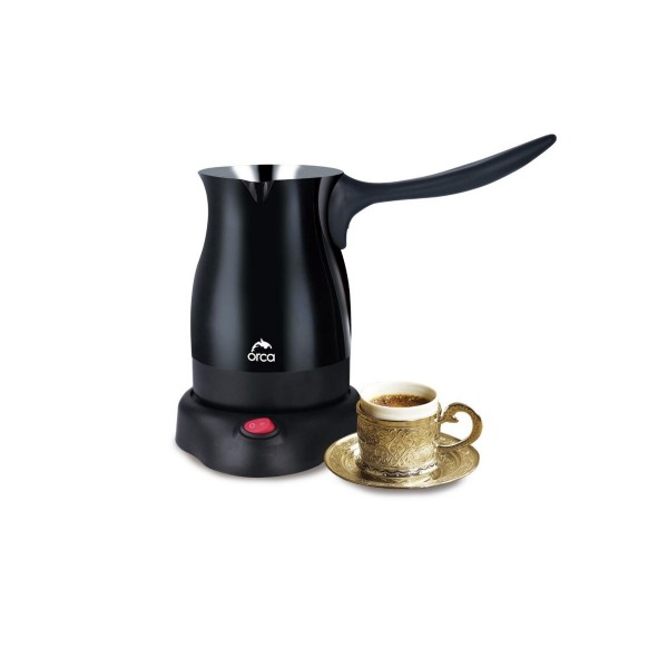 Orca 1000Watts, Turkish Coffee Maker, Black - OR-PR76-TCM