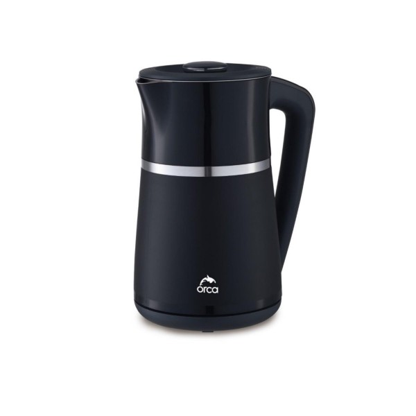 Orca 2200Watts, Cool Touch Digital Cordless Kettle, Black - OR-PR93(B)