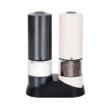 Orca Rechargeable Salt & Pepper Mill, Black & White - OR-SPM-MG705U-(CC)