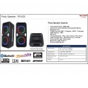 Sharp Rechargeable Party Speaker 44W - PS-925