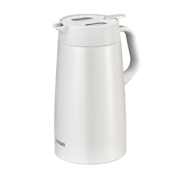 Tiger Stainless Steel Handy Jug, 1.2Liter, White - PWO-A120-W